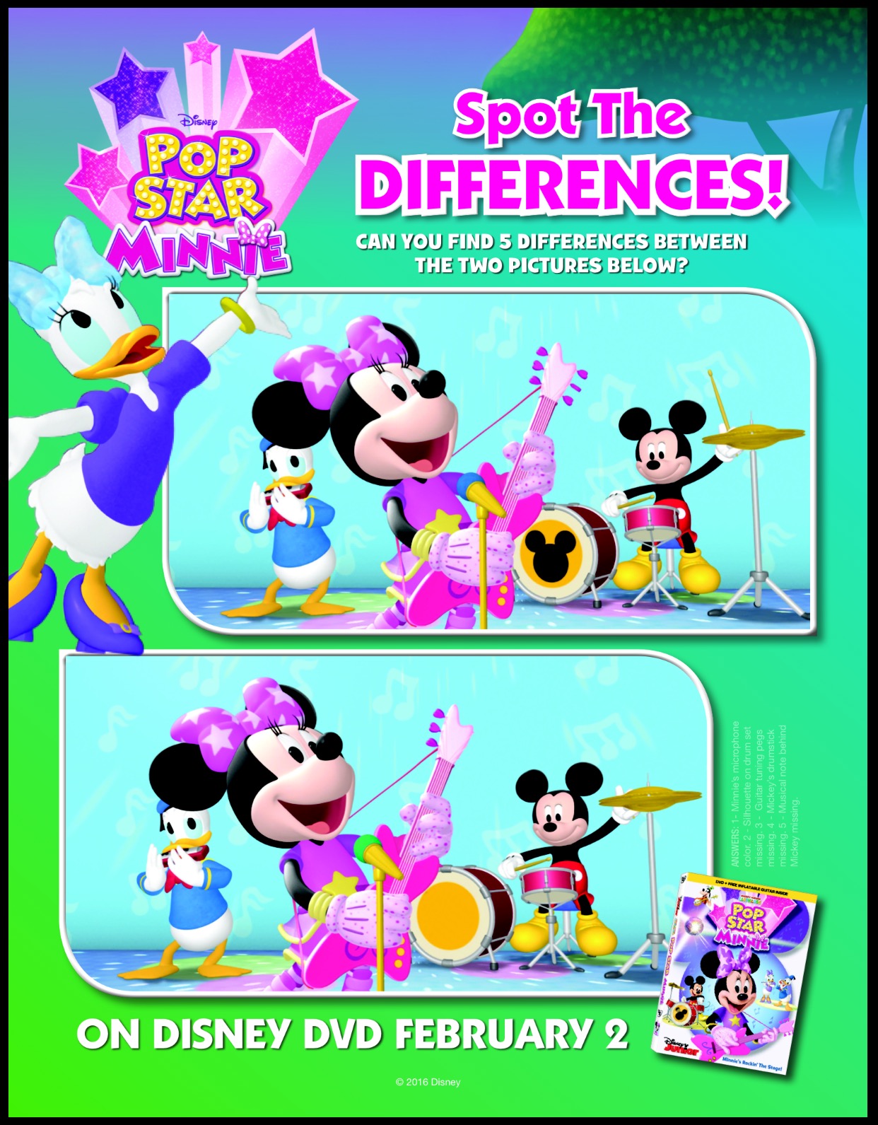 Pronto En Dvd Mickey Mouse Clubhouse Pop Star Minnie Sorteo Mamá